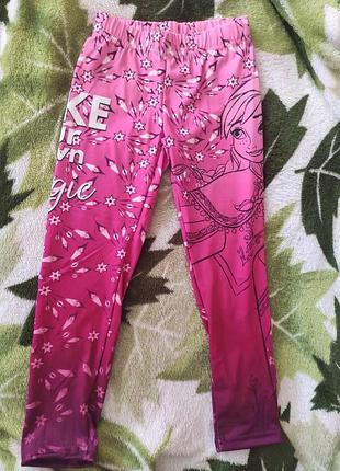 Лосины анна эльза дисней