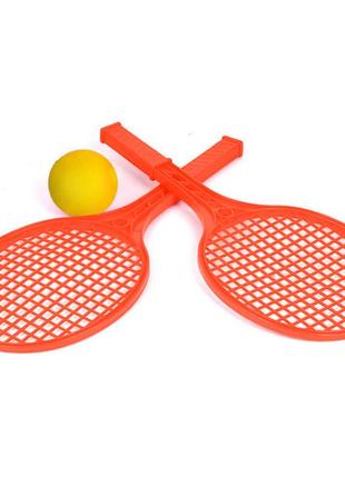 Ігровий набір для гри в теніс технок 0373txk  (помаранчевий)1 фото