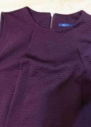 Стильное платье сарафан бордовое marks&spencer р.52 7
