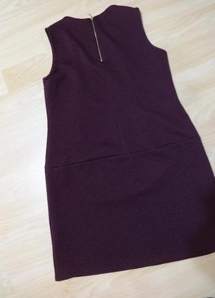 Стильное платье сарафан бордовое marks&spencer р.52 9