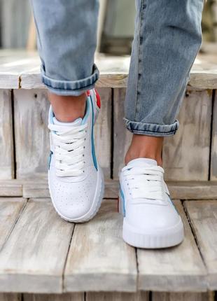 Кросівки кеді puma cali graffiti white letter кросівки, кеди6 фото