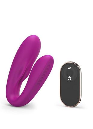 Вибратор для пар с пультом ду love to love match up - sweet orchid
