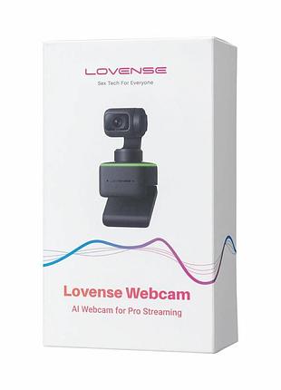 4к веб-камера с искусственным интеллектом lovense webcam, для стрима, активация чаевыми 7
