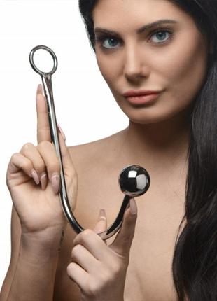 Анальный крюк металлический