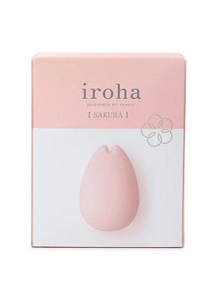 Мини-вибратор iroha sakura, раздвоенный кончик, 5 режимов, перезаряжаемый 2