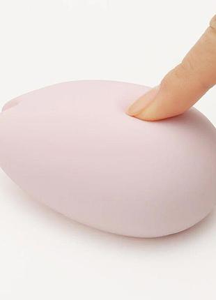 Мини-вибратор iroha sakura, раздвоенный кончик, 5 режимов, перезаряжаемый 4