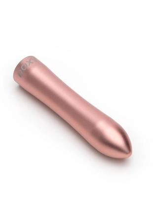 Мощная вибропуля doxy rose gold в металлическом кейсе, ультрагладкая, 7 режимов 2