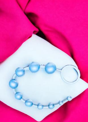 Анальная цепочка b yours basic beads blue