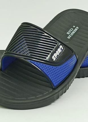 Пляжні сланці шльопки для хлопчика 20-20 американ клаб american clab р.31,32,33