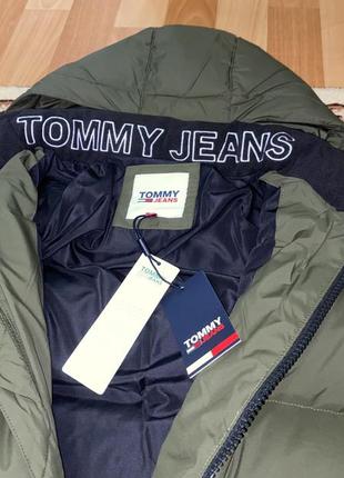 Оригинальный пуховик tommy jeans6 фото