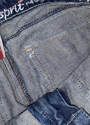 Шикарные джинсовые шорты  оригинал бедровки бренд edc 1998 five bootcut  все лого выбиты4 фото