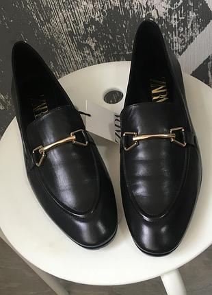 Лоферы zara