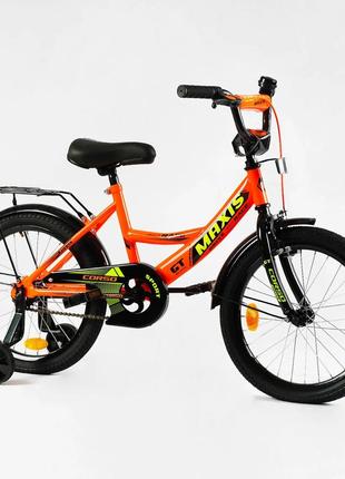 Дитячий двохколісний велосипед corso maxis ,колеса 18 дюймів1 фото