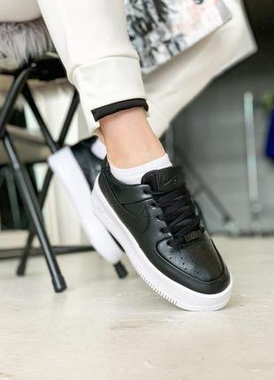 Кросівки жіночі nike air force black sage 🌶