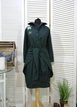 Стильна сукня рубашка розмір 46.