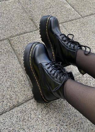 Жіночі черевики dr.martens jadon ankle black (термо)36-37-38-40-419 фото