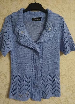 Ажурный пиджак