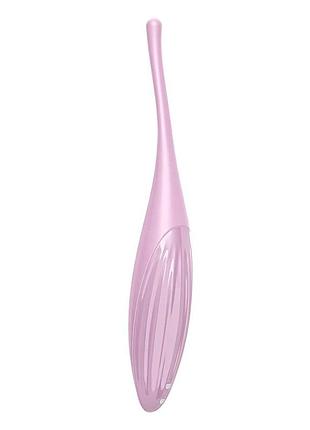 Смарт-вибратор для клитора satisfyer twirling joy pink 4