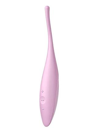 Смарт-вибратор для клитора satisfyer twirling joy pink 2