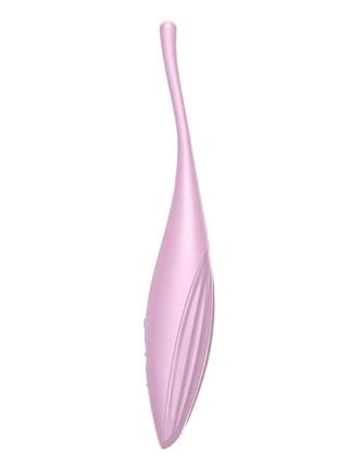 Смарт-вибратор для клитора satisfyer twirling joy pink 3