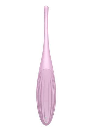 Смарт-вибратор для клитора satisfyer twirling joy pink 5