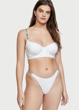 Купальник victoria's secret 34d/l белый (70400133649qbf34d/l)