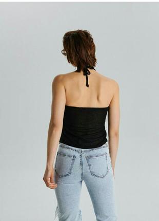 Laura scott топ майка з зав'язками через шию