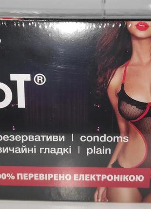 Презервативи la hot 72 шт/блок гладкі. підходять для узд