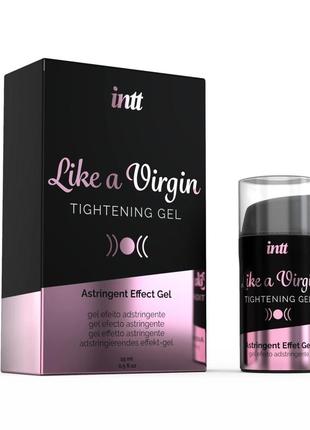 Гель для сужения влагалища intt like a virgin (15 мл), без запаха feromon