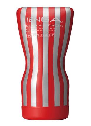 Мастурбатор tenga squeeze tube cup (мягкая подушечка) сдавливаемый feromon