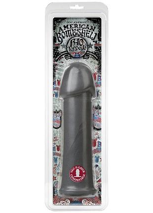 Фалоімітатор для фістингу american bombshell - b-10 torpedo - gun metal feromon 2