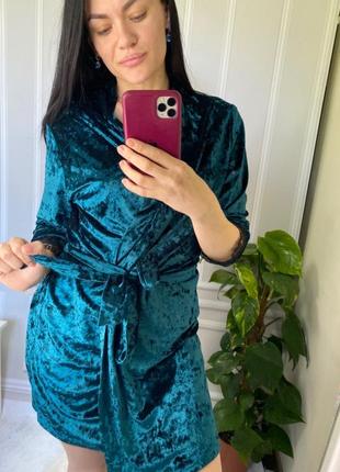 Піжама жіноча подарунок піжамний набір халат3 фото