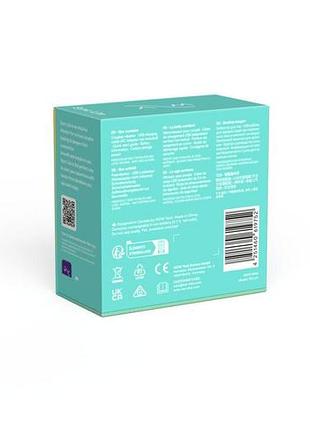 Смарт-вибратор для пар we-vibe sync lite aqua, 10 виброрежимов, можно совмещать с проникающим сексом 10