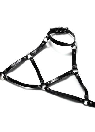 Портупея на грудь obsessive a740 harness black, o/s