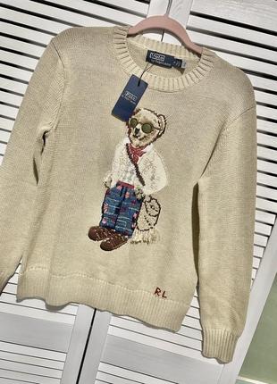Шикарний светр у стилі polo ralph lauren люкс якість1 фото
