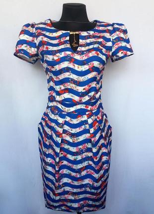 Суперціна. стильне плаття, принт. туреччина. нове, р. 42-54