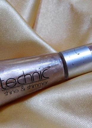 Лак для ногтей + блестки для дизайна от technic