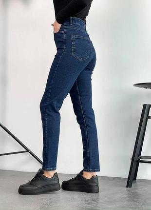 Женские базовые укороченные джинсы7 фото