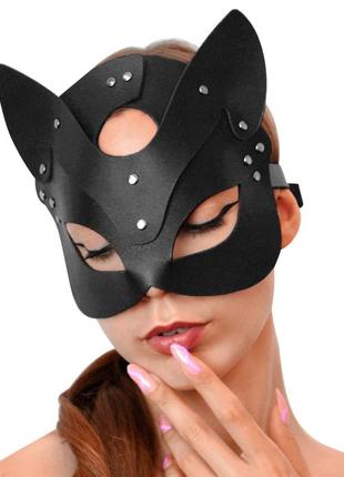 Маска кошечки art of sex cat mask black