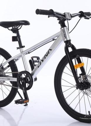 Подростковый велосипед t12000-dyna 20 дюймов  алюминиевая рама3 фото