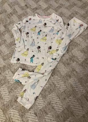 Пижамка брюки и длинный рукав трикотажная