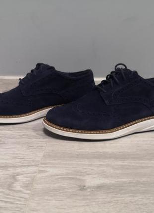 Замшеві оксфорди cole haan