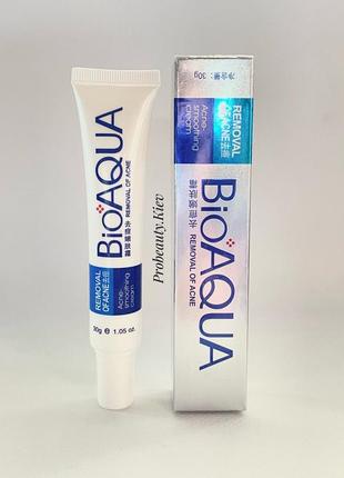 Хіт! крем від акне прищів bioaqua removal of acne крем от акне прыщей probeauty2 фото