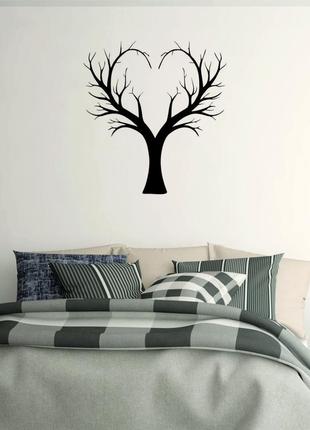 Декоративное настенное 3d панно «дерево сердце» декор на стену с объемом5 фото