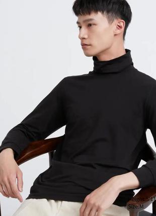 Uniqlo heattech cotton (extra warm) гольф термо1 фото