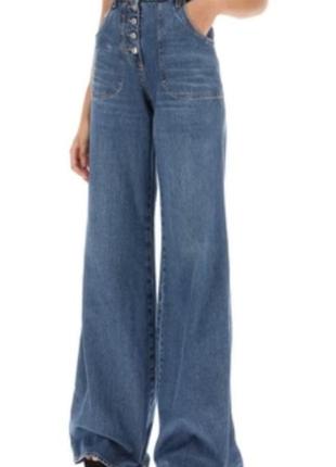 Женские брюки,широкие джинсы 44-46 размер h&m