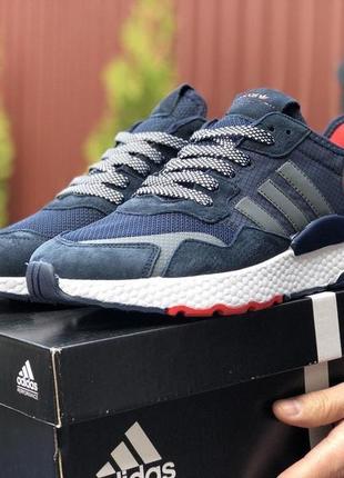 Кроссовки мужские adidas nite jogger boost 🌶2 фото