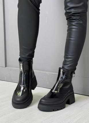 Женские кожаные ботинки. зима/деми ptaha_shoes