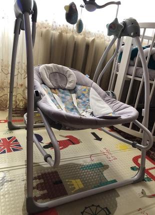 Гойдалка електрична для малюка joy2 фото