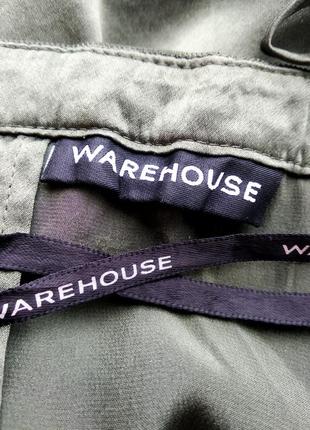Шикарный топ майка натуральный шелк бренда warehouse uk 8 eur 365 фото